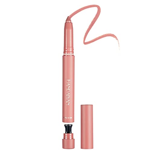 IQYU Lippenstift Glitzernd Matt samt Lippenstift Lips Liner Non Fading Non Stift Cup Lippenstift Lippenstift Lippenbalken passend für Frauen Lippenstift Lippenstift Glitzer Mädchen (B, One Size) von IQYU