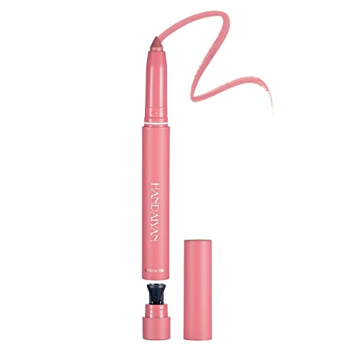 IQYU Lippenstift Glitzernd Matt samt Lippenstift Lips Liner Non Fading Non Stift Cup Lippenstift Lippenstift Lippenbalken passend für Frauen Lippenstift Lippenstift Glitzer Mädchen (C, One Size) von IQYU