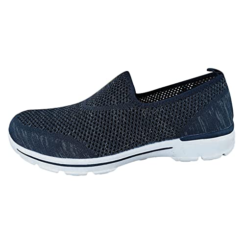 IQYU Männer Paar Sommer Mode Mesh Atmungsaktives Gummiband rutschfeste Wanderschuhe Outdoor Freizeit Sportschuhe Fahrrad Schuhe Herren Wasserdicht (Dark Gray, 44) von IQYU