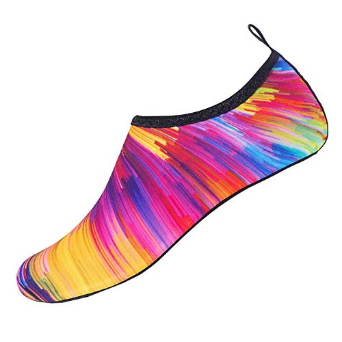 IQYU Schwimmschuhe Herren Wassersportschuh Schwimmschuhe Badeschuhe Damen Herren Strandschuhe Aquaschuhe Surfschuhe Wasserschuhe Sommer Beach Pool Yoga Pumps Schuhe Sommer Schlupfschuhe von IQYU