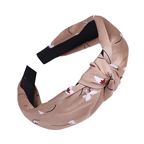 IQYU Stirnband Unter Reithelm Haarband Women 's Accessories Kopf Headband lässige Haarband Wrap Headband Schlüsselanhänger Band (A, One Size) von IQYU