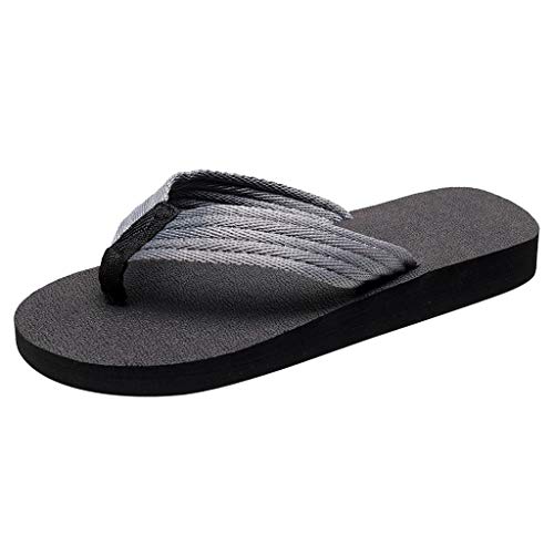 Schuhe Herren Business Sneaker Atmungsaktive Flache Flip-Flops Slipper Strandschuhe Herren Sandalen Home Sommerschuhe Herren Slipper Klein Schuhe Herren Blau von IQYU