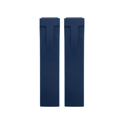 IRFKR Sport-Uhrenarmbänder aus weichem Silikon für Tissot-Armband T048.417 Uhrenarmband T-Race T-Sports-Uhrenarmbänder Armband Wasserdicht Weichgummi 21 mm 20 mm(Blue No buckle,20mm) von IRFKR
