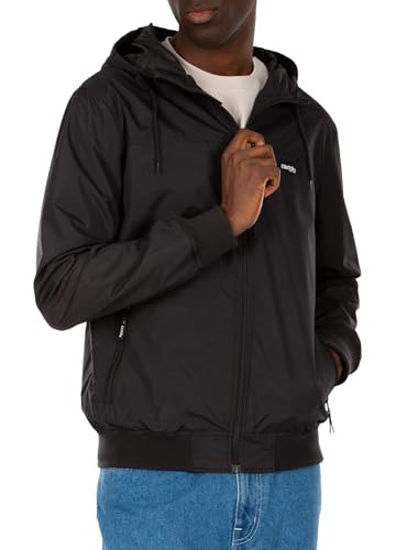 IRIEDAILY Herren Jacket AUF DECK recyceltes Material regular Fit uni black von IRIEDAILY