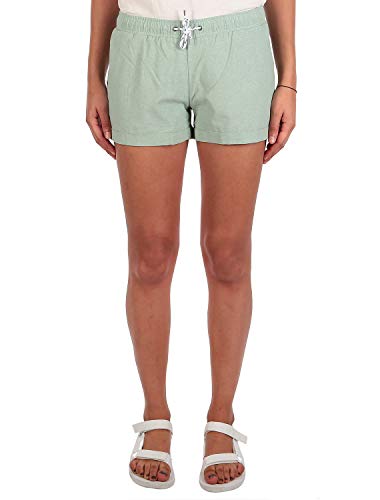 IRIEDAILY Kurze Damen Hose - Chambray Girl Short in Mintgrey, M von IRIEDAILY