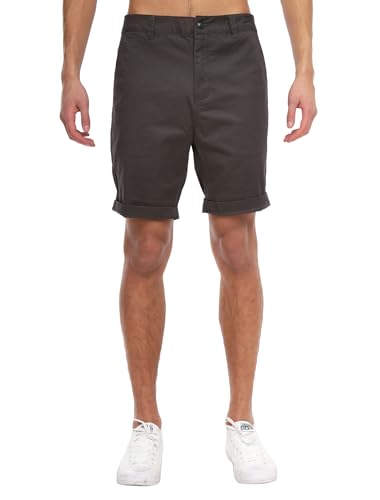 IRIEDAILY Chino Shorts Herren - Love City Short in Black-Anthra, W31 von IRIEDAILY