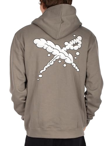 IRIEDAILY Cloud Flag Hoodie, Bio-Baumwolle, Smokey Olive, L von IRIEDAILY