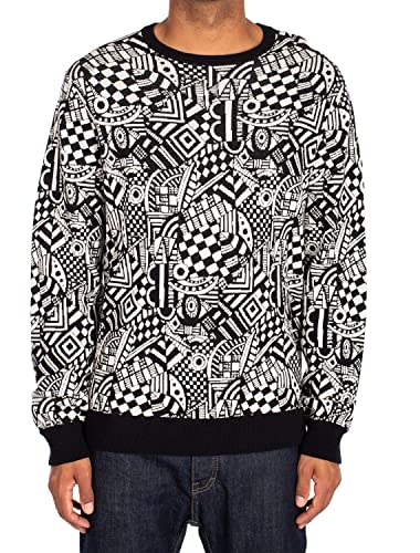 IRIEDAILY Crazy Fresh Knit in Black White, XL von IRIEDAILY