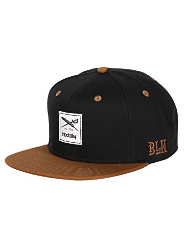 IRIEDAILY Daily Contra Snapback, Bio-Baumwolle, Black von IRIEDAILY