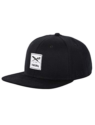 IRIEDAILY Daily Flag 20 Snapback Cap Herren Styled in Berlin, Uni Black, One Size von IRIEDAILY