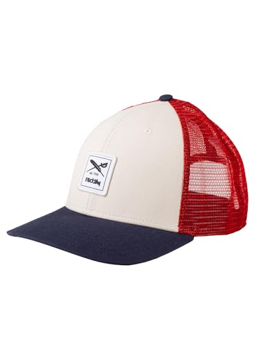 IRIEDAILY Daily Flag Meshcap, Navy Red, One Size von IRIEDAILY