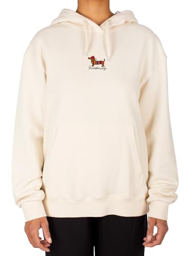 IRIEDAILY Damen Hoodie DACKSI Bio-Baumwolle Regular Fit undyed IRIEDAILY Damen Hoodie DACKSI Bio-Baumwolle Regular Fit undyed von IRIEDAILY