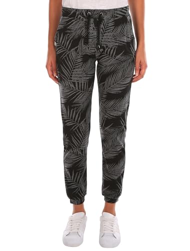 IRIEDAILY Damen Jogginghose - La Palma Pant in Black-Anthra, S von IRIEDAILY