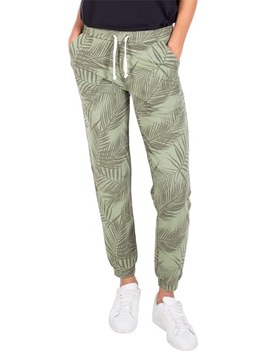 IRIEDAILY Damen Jogginghose - La Palma Pant in Olive, L von IRIEDAILY