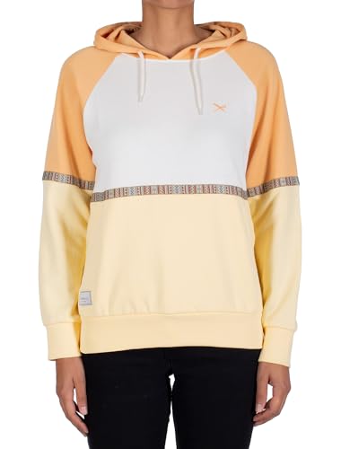 IRIEDAILY Damen Kapuzenpullover - Kachi Hoodie in Lemon Yellow, L von IRIEDAILY