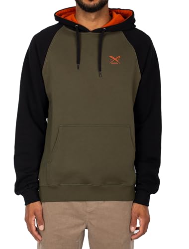 IRIEDAILY De College Hoodie, D Olive, M von IRIEDAILY