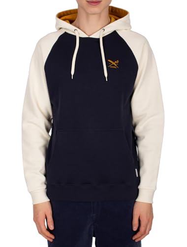 IRIEDAILY De College Hoodie, Navy White, M von IRIEDAILY