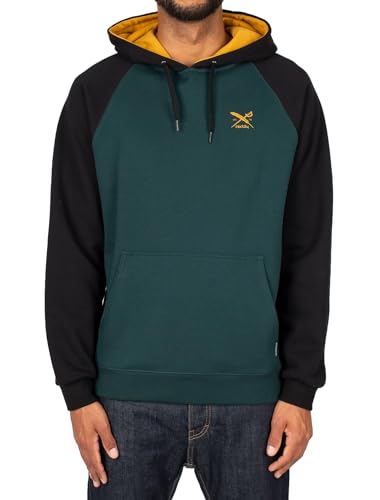 IRIEDAILY De College Hoodie in Nightforest, M von IRIEDAILY