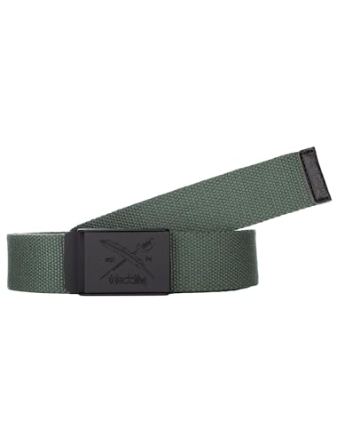 IRIEDAILY Flag Rubber Belt, Jungle Green, One Size von IRIEDAILY