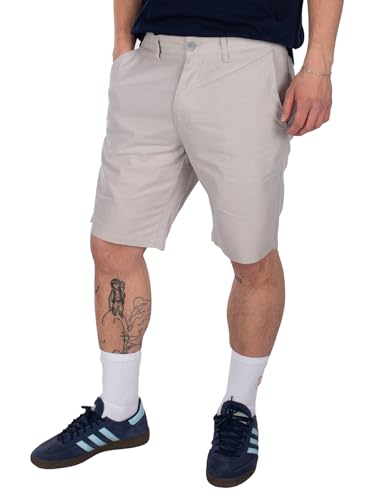 IRIEDAILY Golfer Chambray Short, Bio-Baumwolle, Cloud Grey, 32 von IRIEDAILY