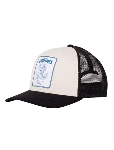 IRIEDAILY Good Vibes Meshcap, Black, One Size von IRIEDAILY