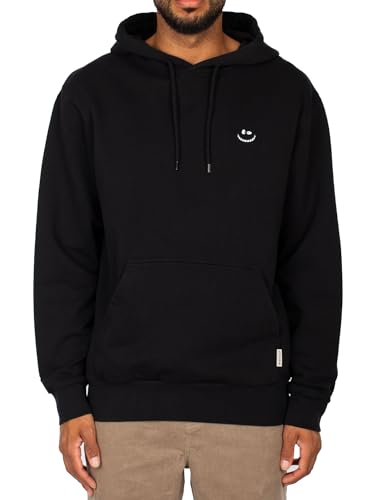 IRIEDAILY Grin Cat Hoodie, Black, M von IRIEDAILY