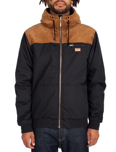 IRIEDAILY Hafen Jacket in Black, L von IRIEDAILY