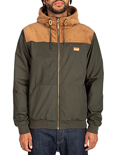 IRIEDAILY Hafen Jacket in Night Olive, L von IRIEDAILY