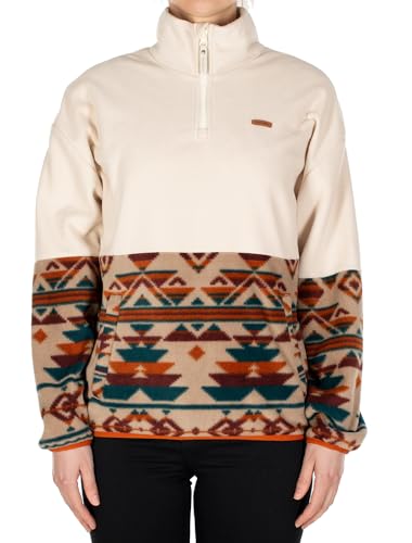 IRIEDAILY Damen Troyer Half Indi recyceltes Material Regular Fit beige von IRIEDAILY