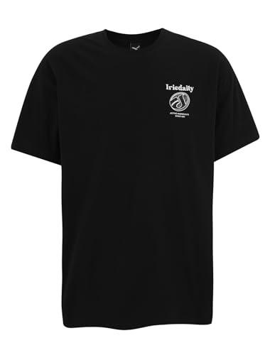 IRIEDAILY Hangover Club T-Shirt, Bio-Baumwolle, Black, S von IRIEDAILY