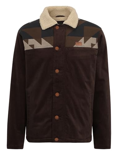 IRIEDAILY Herren Jacket TRAPAS Bio-Baumwolle regular Fit dark coffee von IRIEDAILY