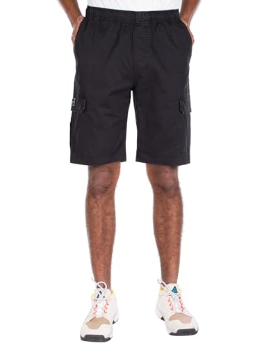 IRIEDAILY Herren Kurze Cargo Hose - Work N Roll Short in Black, L von IRIEDAILY