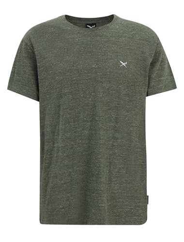 IRIEDAILY Herren T-Shirt CHAMISSO Regular Fit M Forest Mel. von IRIEDAILY