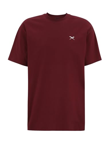 IRIEDAILY Herren T-Shirt MINI Flag Relaxed Bio-Baumwolle Relaxed Fit L Wine IRIEDAILY Herren T-Shirt MINI Flag Relaxed Bio-Baumwolle Relaxed Fit L Wine von IRIEDAILY