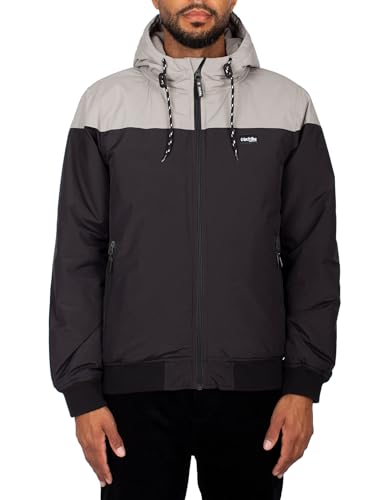 IRIEDAILY Insulaner Jacket, Black Grey, M von IRIEDAILY