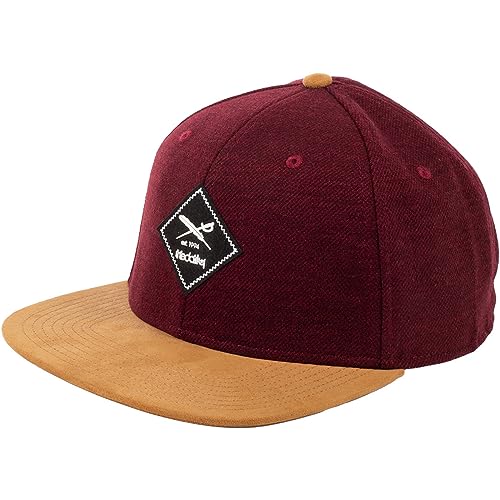 IRIEDAILY Jugga Snapback Cap (OS, Dark red Melange) von IRIEDAILY