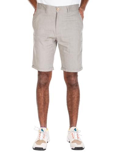 IRIEDAILY Golfer Chambray Short, Bio-Baumwolle, olivegrey, 30 von IRIEDAILY