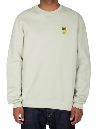 IRIEDAILY Lazy Sunny Day Crewneck, Bio-Baumwolle, Light sage, S von IRIEDAILY