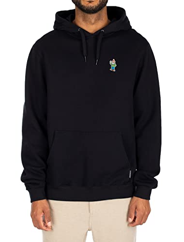 IRIEDAILY Little GNOME Hoodie, Black, L von IRIEDAILY