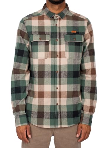 IRIEDAILY Lumber Fella Shirt, Jungle Green, L von IRIEDAILY