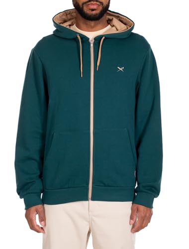 IRIEDAILY Mini Flag 2 Zip Hoodie, Bio-Baumwolle, Pacific, M IRIEDAILY Mini Flag 2 Zip Hoodie, Bio-Baumwolle, Pacific, M von IRIEDAILY