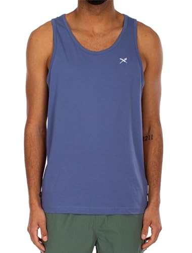 IRIEDAILY Mini Flag Tank, Dove Blue, M von IRIEDAILY