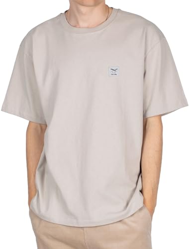 IRIEDAILY T-Shirt Heavy Flag, Bio-Baumwolle, Cloud Grey, M von IRIEDAILY