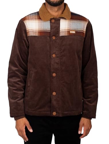 IRIEDAILY Trapas Jacket, Brown, L von IRIEDAILY