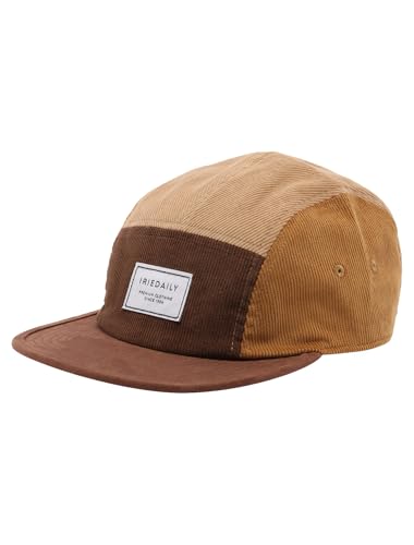 IRIEDAILY Unisex Cap Corvin 5 Panel one Size Fit Mocca von IRIEDAILY