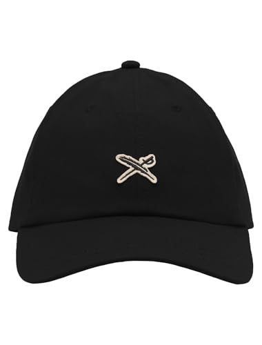 IRIEDAILY Unisex Cap MINI Flag DAD Bio-Baumwolle one Size Fit Black von IRIEDAILY