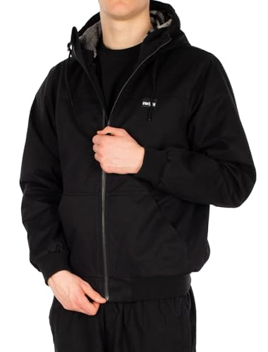 IRIEDAILY Wonderer Jacket, Bio-Baumwolle, uni black, L von IRIEDAILY