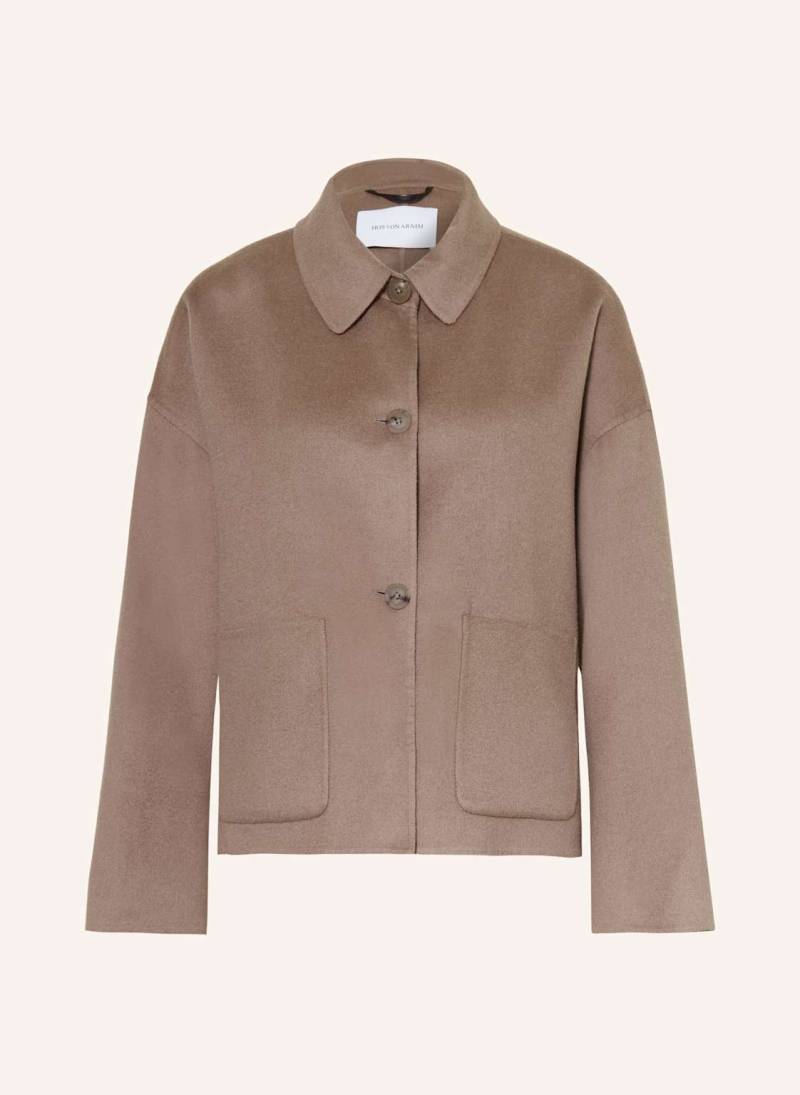 Iris Von Arnim Cabanjacke Davia Mit Cashmere braun von IRIS von ARNIM