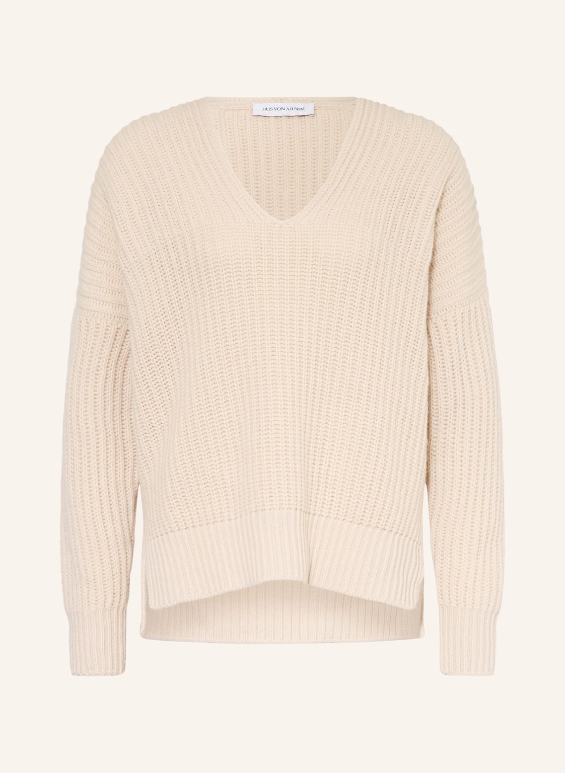 Iris Von Arnim Cashmere-Pullover Amarantha beige von IRIS von ARNIM