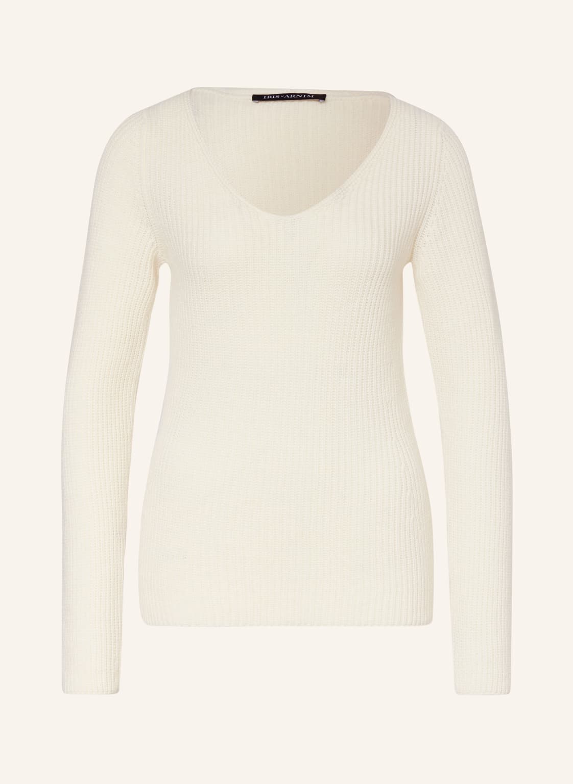 Iris Von Arnim Cashmere-Pullover Floretta weiss von IRIS von ARNIM